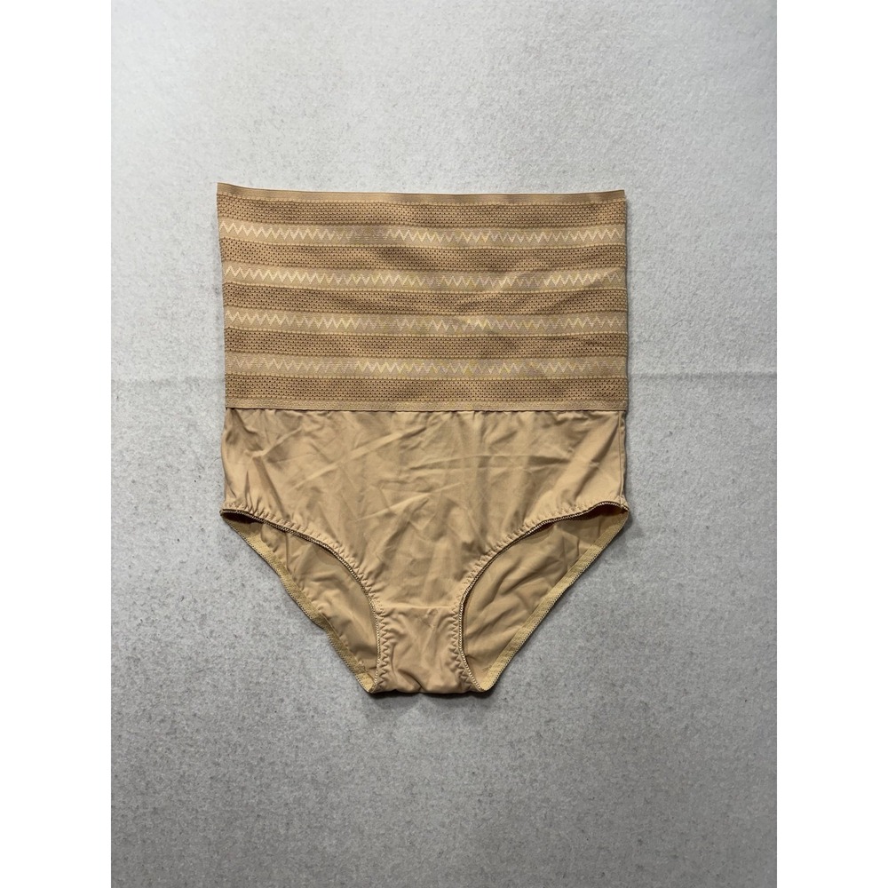 Catherine Malandrino Shapewear Briefs Womens 2X Beige High Waist Slimming